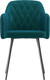 Миниатюра изображения товара Стул Олмеко Киото Т (велюр конфетти изумруд/черный)