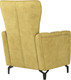 Миниатюра изображения товара Кресло мягкое Олмеко Одри (велюр Олимпия 170 горчичный)