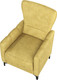 Миниатюра изображения товара Кресло мягкое Олмеко Одри (велюр Олимпия 170 горчичный)