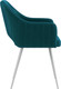 Миниатюра изображения товара Стул Олмеко Берта Т (велюр конфетти изумруд/белый)
