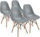 Миниатюра изображения товара Набор стульев Brabix 532632 (4шт, серый)