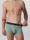 Миниатюра изображения товара Комплект мужских трусов Mark Formelle 411124-3 (р.94-104, топоры на зеленом льду/темно-зеленый/узор на черном)