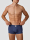 Миниатюра изображения товара Комплект мужских трусов Mark Formelle 411229-2 (р.94-104, узор на джинсовом/джинсовый)