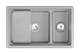 Миниатюра изображения товара Мойка кухонная GRANULA KS-7304iU (алюминиум)