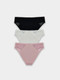 Миниатюра изображения товара Комплект женских трусов Mark Formelle 412474-3 (р.106, персиковый румянец)