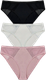 Миниатюра изображения товара Комплект женских трусов Mark Formelle 412474-3 (р.106, персиковый румянец)