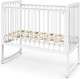 Миниатюра изображения товара Детская кроватка Атон Baby Master Ariel 01 колесо-качалка дерево (белая аляска)