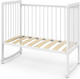 Миниатюра изображения товара Детская кроватка Атон Baby Master Ariel 01 колесо-качалка дерево (белая аляска)