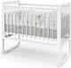 Миниатюра изображения товара Детская кроватка Атон Baby Master Ariel 01 колесо-качалка дерево (белая аляска)