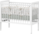 Миниатюра изображения товара Детская кроватка Атон Baby Master Ariel 04 колесо дерево (белая аляска)
