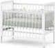 Миниатюра изображения товара Детская кроватка Атон Baby Master Ariel 04 колесо дерево (белая аляска)