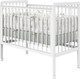 Миниатюра изображения товара Детская кроватка Атон Baby Master Ariel 04 колесо дерево (белая аляска)