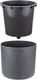 Миниатюра изображения товара Кашпо Idea М 3199 (графитовый)