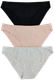 Миниатюра изображения товара Комплект женских трусов Mark Formelle 412286-3 (р.106, черный-1)