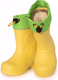 Миниатюра изображения товара Резиновые сапоги детские Orain 38(СЕ)220У (р.29-30, желтый/салатовый)
