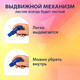 Миниатюра изображения товара Ластик Brauberg Slider / 271984 (синий)