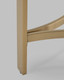 Миниатюра изображения товара Журнальный столик Stool Group Адриана 50x50 / EET-223-BRCG-BDFL (светлая керамика/сталь шампань)