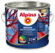Миниатюра изображения товара Грунт-эмаль Alpina По ржавчине. База1 (2кг, шелковисто-матовый)