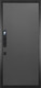 Миниатюра изображения товара Входная дверь ГРАНИТ Бриони Смарт 77 графит нубук (86x205, левая)