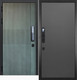 Миниатюра изображения товара Входная дверь ГРАНИТ Бриони Смарт 77 графит нубук (86x205, левая)