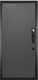 Миниатюра изображения товара Входная дверь ГРАНИТ Бриони Смарт 77 графит нубук (86x205, правая)