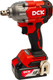 Миниатюра изображения товара Аккумуляторный гайковерт DCK KDPB488 TYPE FK