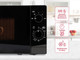 Миниатюра изображения товара Микроволновая печь Oursson MM2013B/BL