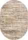 Миниатюра изображения товара Коврик Radjab Carpet Бьянка Овал D060A / 10613 (1.2x1.8, Cream Shirink/Vizon Fdy)
