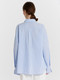 Миниатюра изображения товара Блузка Mark Formelle 122976 (р.170-92/96-98/102, широкая голубая полоска-1)