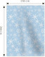 Миниатюра изображения товара Плед Золотая сказка Снежинки 150x200 / 592530
