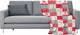 Миниатюра изображения товара Плед Золотая сказка Лоскутки 150x200 / 592531