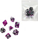 Миниатюра изображения товара Набор кубиков для настольной игры Время игры Дайсы для ДнД Аметист / 9891846 (7шт)