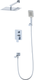 Миниатюра изображения товара Душевая система со смесителем Oliveeka OL-939003-CR (хром)