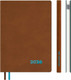 Миниатюра изображения товара Еженедельник Escalada Нубук 2026 / 70331 (80л, коричневый)
