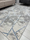 Миниатюра изображения товара Коврик Radjab Carpet Амальфи Прямоугольник 01518B / 13606 (1.2x1.8, C.Grey/L.Bule)