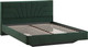 Миниатюра изображения товара Двуспальная кровать ТриЯ Пандора 160x200 Тип 1  (велюр Confetti Deep forest)