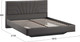 Миниатюра изображения товара Двуспальная кровать ТриЯ Пандора 160x200 Тип 1  (велюр графит)