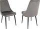 Миниатюра изображения товара Набор стульев Бюрократ CH-K4 (2шт, темно-серый/Holland 18)
