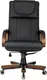 Миниатюра изображения товара Кресло офисное Бюрократ T-9933 Walnut (черный экокожа/металл/дерево)