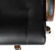 Миниатюра изображения товара Кресло офисное Бюрократ T-9933 Walnut (черный экокожа/металл/дерево)