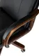 Миниатюра изображения товара Кресло офисное Бюрократ T-9933 Walnut (черный экокожа/металл/дерево)