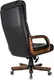 Миниатюра изображения товара Кресло офисное Бюрократ T-9933 Walnut (черный экокожа/металл/дерево)