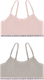 Миниатюра изображения товара Комплект бюстье для девочек Mark Formelle 517718-2 (р.164-84, нежно-розовый/пепельный)