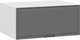 Миниатюра изображения товара Шкаф под вытяжку ТриЯ Белладжио 1В8ГП с одной откидной дверью (белый/софт графит)