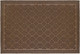 Миниатюра изображения товара Коврик грязезащитный Sundays Home Prydnad 40х60см / 93662 (коричневый)