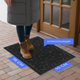 Миниатюра изображения товара Коврик грязезащитный Sundays Home Natverk 45х75см / 93688 (черный)