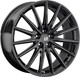 Миниатюра изображения товара Литой диск LS wheels FlowForming RC93 20x8" 5x108мм DIA 65.1мм ET 38мм BK