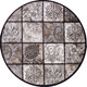 Миниатюра изображения товара Коврик Merinos Valencia Deluxe d328-DAIRE-BROWN (1.5х1.5)
