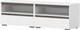 Миниатюра изображения товара Тумба Кортекс-мебель Бари 160 2ш-2 под ТВ (белый/белый/орех элия)
