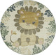 Миниатюра изображения товара Коврик Merinos Izumrud F261-DAIRE-LIGHT-CREAM (1х1)